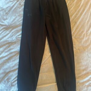 Men's Black Under Armor Jogger Pants sweatpants
